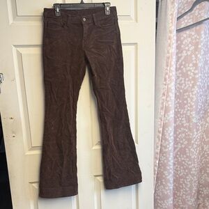 Women's Brown Corduroy Pants